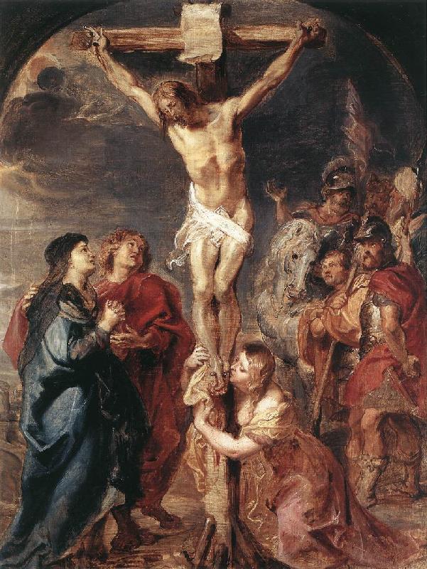 RUBENS, Pieter Pauwel Christ on the Cross ag oil painting image